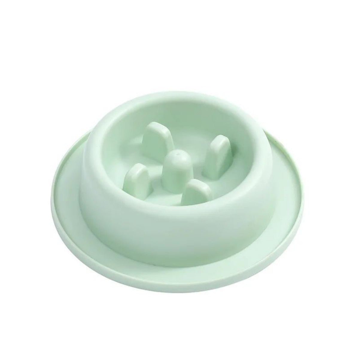 Pet Slow Eating Feeder Dog Feeding Food Bowls Anti - Chocking Dog Bowl Interactive Puppy Food Plate Dishes - FURRY WHOOF