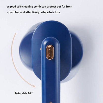 Pet Comb Cat Dog To Remove Floating Hair Pet Hair Brush Hair Removal Artifact Pet Grooming Brush Supplies Self Cleaning Comb Pet Products - FURRY WHOOF