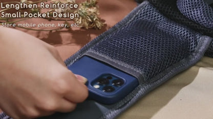 Pet Parent Essential: Stylish Crossbody Bag for Dogs & Cats